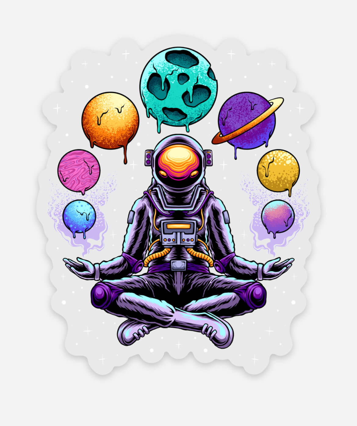 Cosmically Connected Sticker